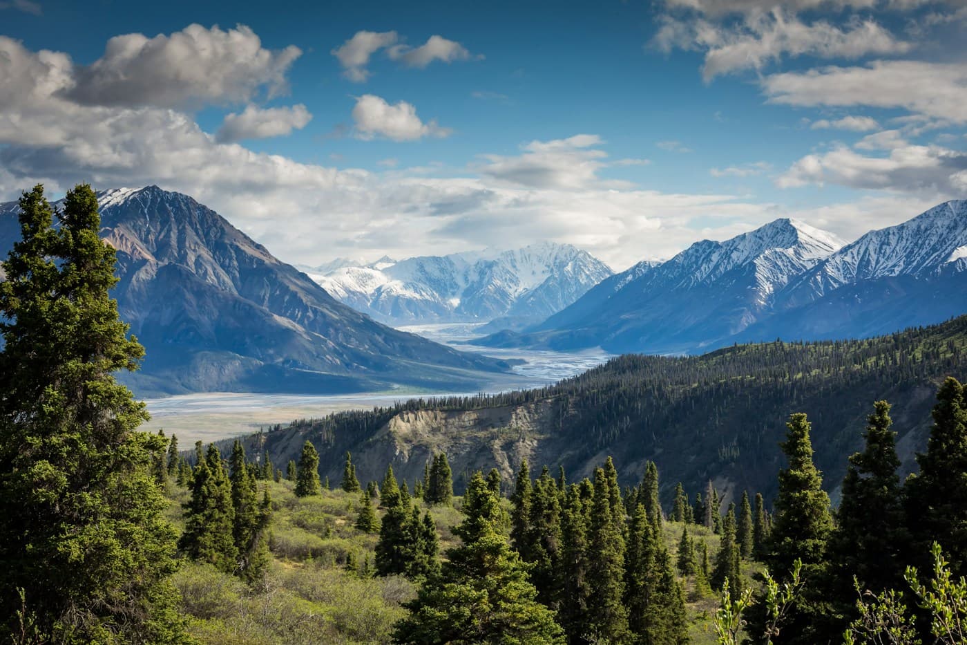 Illustrative travel scenery